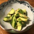 ドアラまま's cooksnap of when they made きゅうりの梅肉和え.