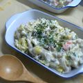 asaco*'s cooksnap of when they made 鮭とエリンギのクリームペンネ.