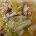 あきつま（杏花☆）'s cooksnap of when they made 白菜と油揚げのピリ辛煮.