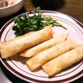 クリーピングタイム☆'s cooksnap of when they made ♥さつまいもとチーズのスティック春巻き♥.