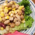 金魚のひらり's cooksnap of when they made コストコの豆とコーンとキリチーズサラダ.