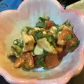 canadawhistler's cooksnap of when they made トマト・アボカド・チーズの和風サラダ.