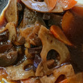 クックONB2PJ☆'s cooksnap of when they made 茄子と蓮根のオイスターソース炒め煮.