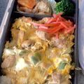 tomsoya's cooksnap of when they made 麺つゆで簡単☆親子丼弁当.