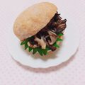 まあまま☆0403's cooksnap of when they made 舞茸紫蘇チーズサンド☆塩昆布.
