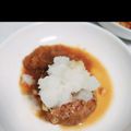 スイカ♪'s cooksnap of when they made さっぱり！おろし和風ハンバーグ♪.