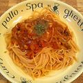 しろぴよ's cooksnap of when they made 小いわしのチリトマトソースパスタ.