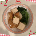 ☆hironon☆'s cooksnap of when they made かんたん厚揚げと小松菜のやさしい煮物♪.