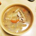 take♪aki♪'s cooksnap of when they made 野菜たっぷり！基本の豚汁.