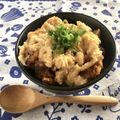 FGO☆'s cooksnap of when they made ◎天津飯もどき唐揚げ丼◎.