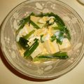 白いぐれーぷ's cooksnap of when they made 高野豆腐リメイク♪ニラの卵とじ☆.