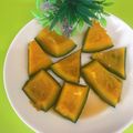 へい♡ゆー♡'s cooksnap of when they made レンジで簡単に出来るかぼちゃの煮物♪.