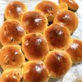 ベーカー's cooksnap of when they made ぶどうちぎりパン（レーズン･HB生地）.