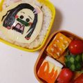 わかポン☆'s cooksnap of when they made 鬼滅の刃 キャラ弁.