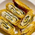 さちぶた♪'s cooksnap of when they made 弁当に(^^)海苔で渦巻き卵焼き♪.