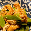 rie0x0's cooksnap of when they made もろっこいんげんと油揚げの炒め煮.