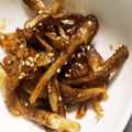 ☆やすちゃん☆'s cooksnap of when they made ぶきっちょさんのささがきで ごまごぼう.