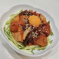 ゆにこーん☆'s cooksnap of when they made 簡単！ クジラのユッケ.