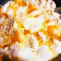 ミッキーこむぎ's cooksnap of when they made めんつゆだけの親子丼.