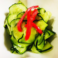 ミッキーこむぎ's cooksnap of when they made きゅうりの甘酢漬け（白いきゅうりの対処法.