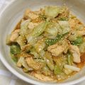 okapi☆☆'s cooksnap of when they made 春キャベツと鶏胸肉のピリ辛味噌炒め.