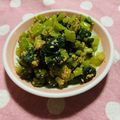 ☆★ひよこ★☆'s cooksnap of when they made コク甘ほっこり♪小松菜のピーナッツ和え.