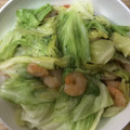かおり♡♡♡'s cooksnap of when they made ＊キャベツと海老の中華炒め＊.