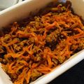 かなぽん☆☆'s cooksnap of when they made 人参とひき肉のカレーきんぴら.