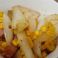 あきつま（杏花☆）'s cooksnap of when they made 里芋とベーコンのジャーマンポテト風☆.