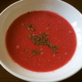 CANADOLL's cooksnap of when they made 塩酒粕と豆乳で♪ビーツのポタージュスープ.