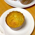 yushiru's cooksnap of when they made HMで簡単☆チョコバナナマフィン.