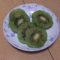 きらり流れ星's cooksnap of when they made キウイの簡単綺麗スライスの仕方.