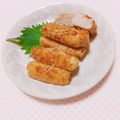まあまま☆0403's cooksnap of when they made 長芋の豚肉巻き★甘辛照り焼き.