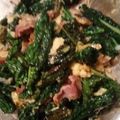 inLondon's cooksnap of when they made ケールとベーコンの卵炒め.