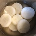 もょん's cooksnap of when they made 圧力鍋でおでんの大根の下準備.