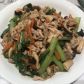 ジャッキー先生's cooksnap of when they made 豚肉としめじ、小松菜の、オイスターソース.