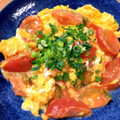 mamatan♬'s cooksnap of when they made たまらん！トマらん！たまトマいため.
