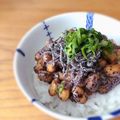 hiroerico's cooksnap of when they made 納豆 塩昆布 ゆかり.