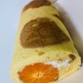 tahamo＊'s cooksnap of when they made 簡単✿ฺふわふわしっとりロールケーキ.