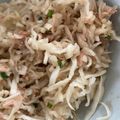 a0024755's cooksnap of when they made 切干大根の梅ツナ辛子ポン酢和え.