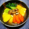 辰夫女子's cooksnap of when they made 栃尾揚げと小松菜と人参のさっと煮.