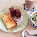 kpえもん♪'s cooksnap of when they made 話題入り大感謝✨塩胡椒トースト✨.