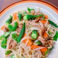 ☆３匹の子ぶた☆'s cooksnap of when they made オクラも入った和風肉野菜炒め.
