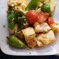 NAGANO久留米's cooksnap of when they made 豆腐とトマトししとうじゃこよ♬.
