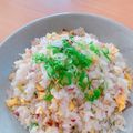 ☆３匹の子ぶた☆'s cooksnap of when they made 和風梅チャーハン.