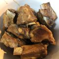 ao745's cooksnap of when they made 圧力鍋 時短スペアリブ.