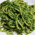 クックZUQLZL☆'s cooksnap of when they made ☺ほうれん草で超簡単ジェノベーゼパスタ☺.