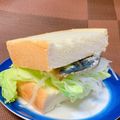 ☆３匹の子ぶた☆'s cooksnap of when they made 超簡単 鯖サンド.