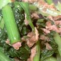 といとい＊'s cooksnap of when they made チンするだけ！小松菜とツナの和え物.