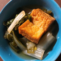 ♡kamami♡'s cooksnap of when they made 厚揚げとしろ菜の煮物.